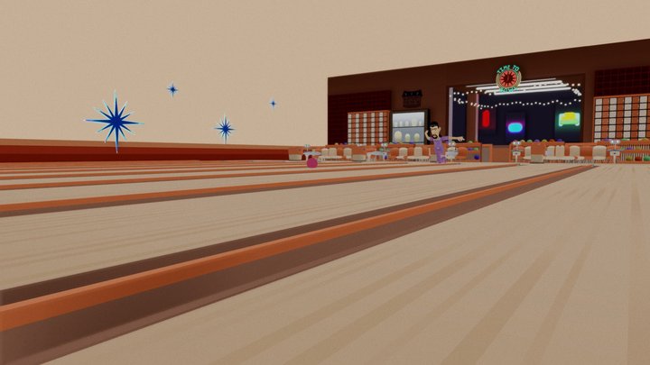 The Big Lebowsky - Quill VR 3D Model