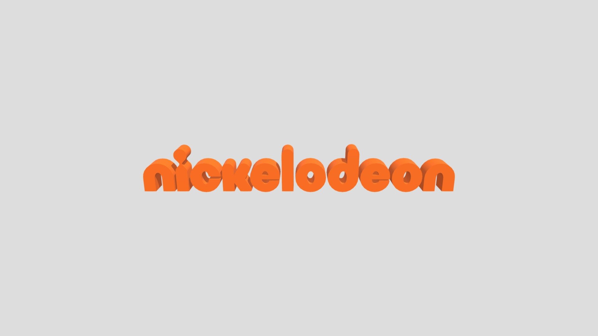 Nickelodeon Logo (2009-Present) - Download Free 3D model by ...