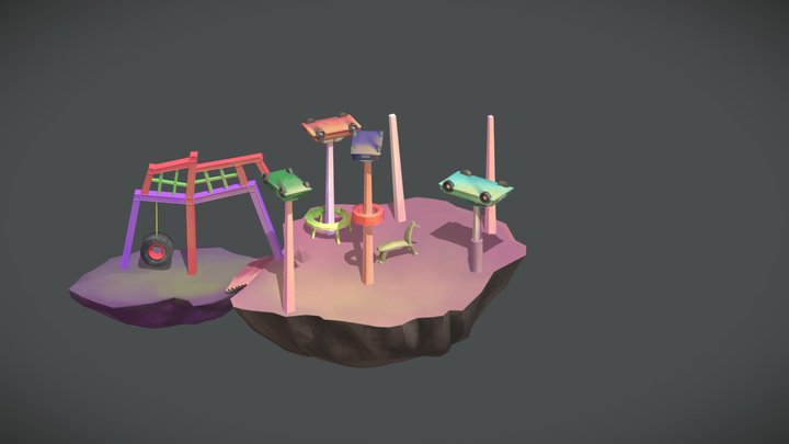 floating island_TNUA 3D Model