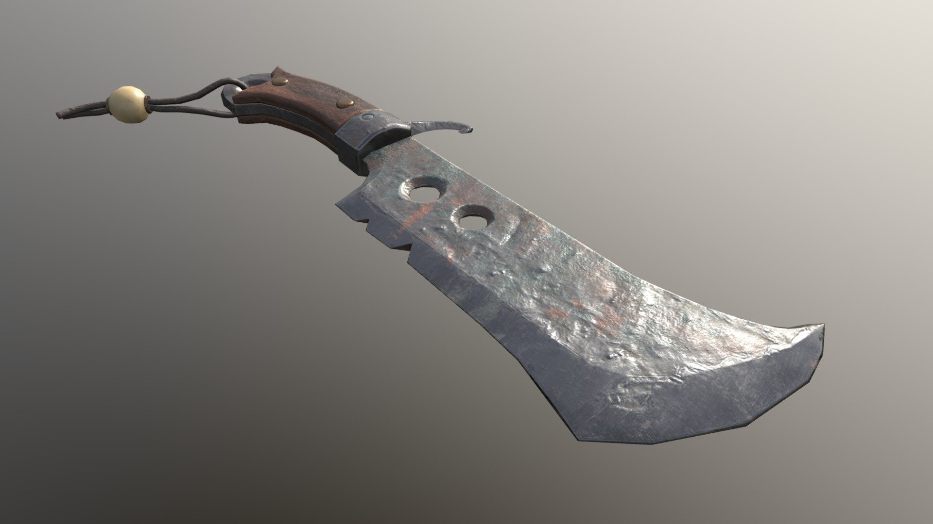 Knife Low-poly