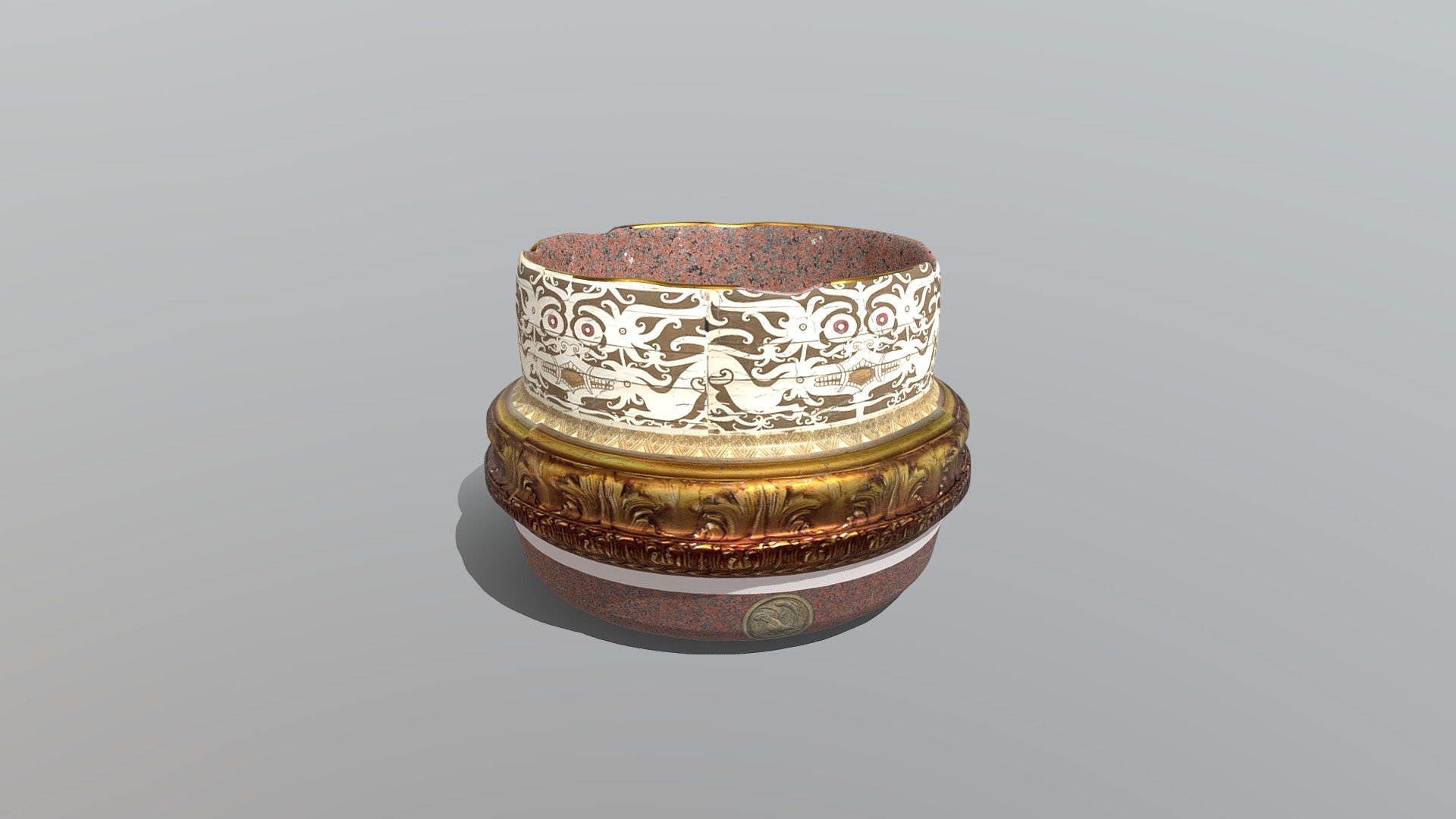Vase/Pot Model made of Granite