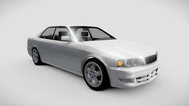 Toyota Chaser (Stock) 3D Model