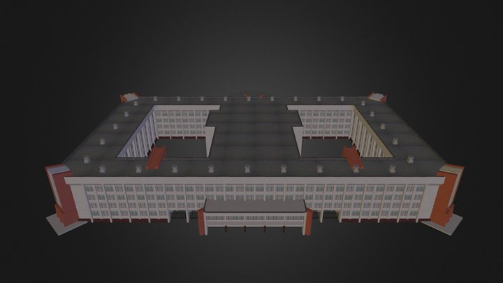 Magnitogorsk_Lenin Avenue_72_.zip 3D Model
