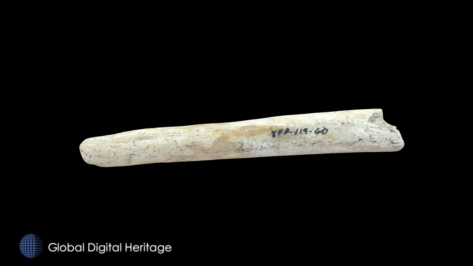 Bone Burnishing Tool, XFP-119, Sanak Island, AK