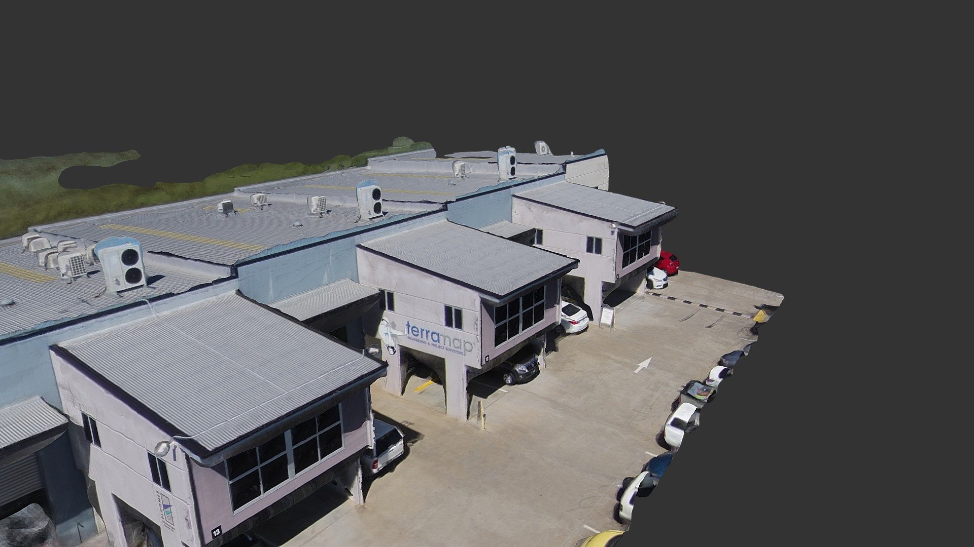 Terramap Office Simplified 3d Mesh