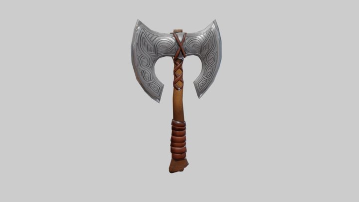 Axe - Low poly 3D Model