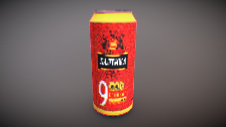 Beercan Demake 3D Model