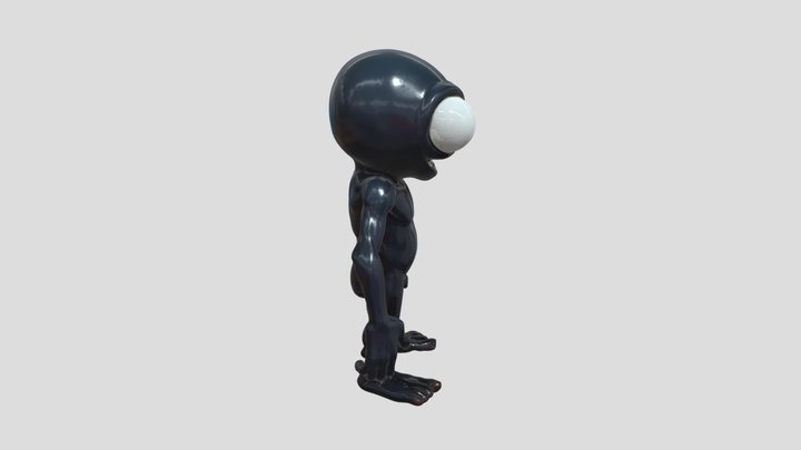 scary alien monster 3D Model
