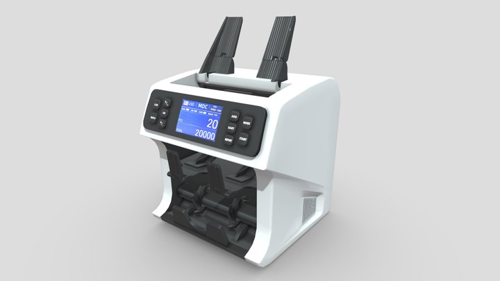 Banknote Counter 3D Model