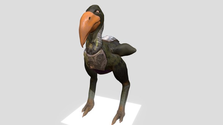 Robo-Bird 3D Model