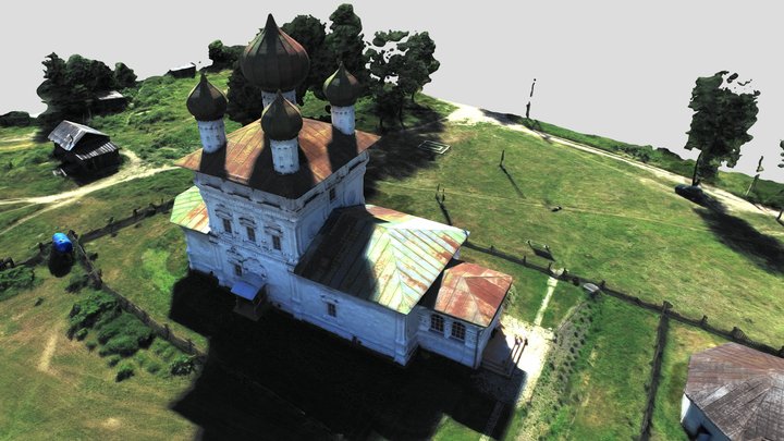 Church of St. Nicholas - Nyrob 3D Model