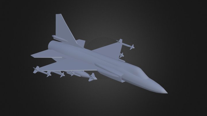 JF-17 Thunder (WIP) 3D Model