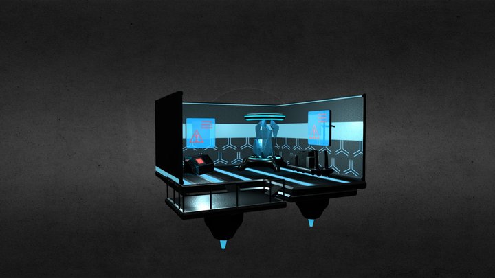 Crystal Laboratory: V2 3D Model