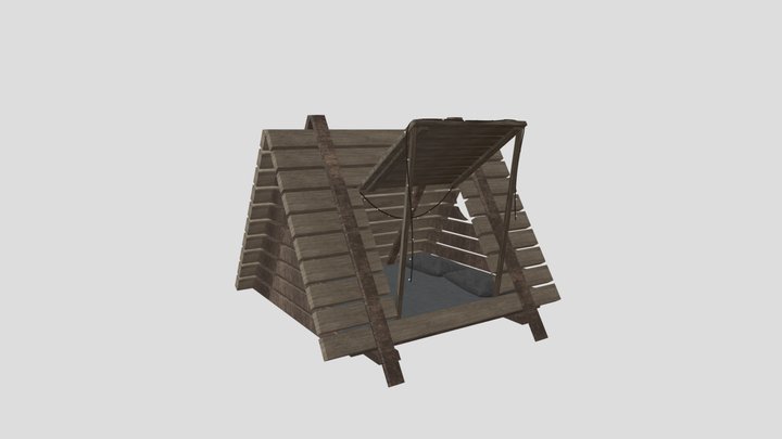 Cozy Cabin 3D Model