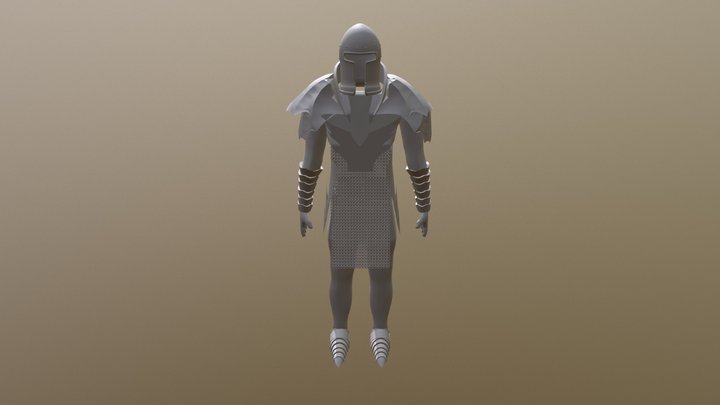 Finished Armour 3D Model