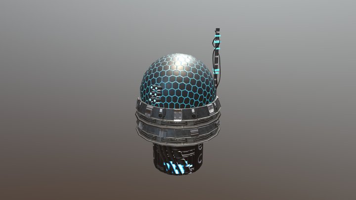 Water Pump Asset 2 Textured 3D Model