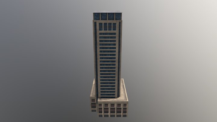 Aurora Tower Dubai 20 3D Model