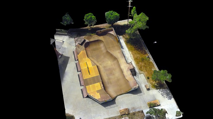 Skateparks_Miniramp 3D Model