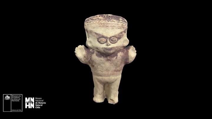 Figura antropomorfa Chancay – Modello 3D gratuito STL