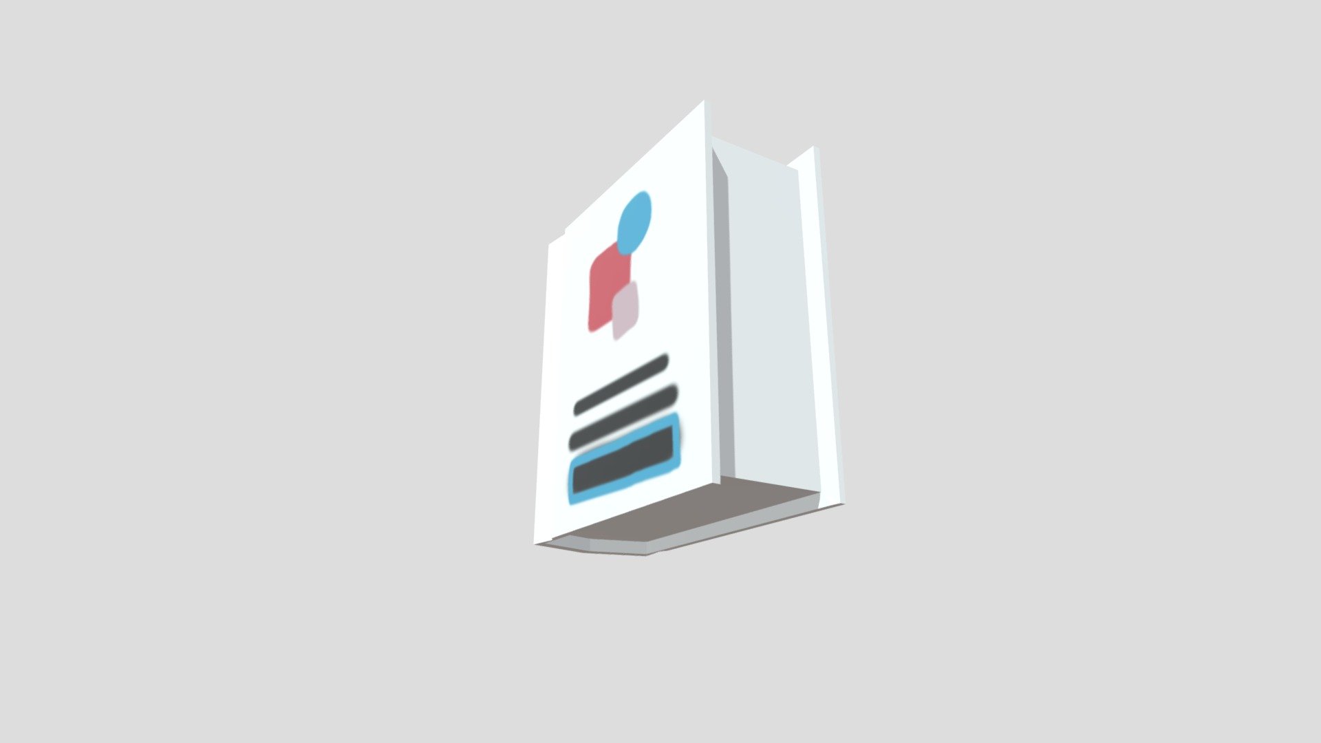 Low Poly Book - Download Free 3D model by singingstranger [4b35a77 ...
