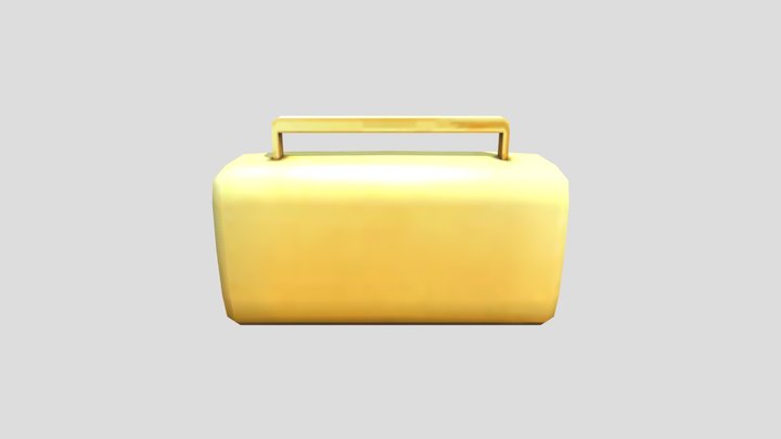 Roblox BoomBox FBX 3D Model