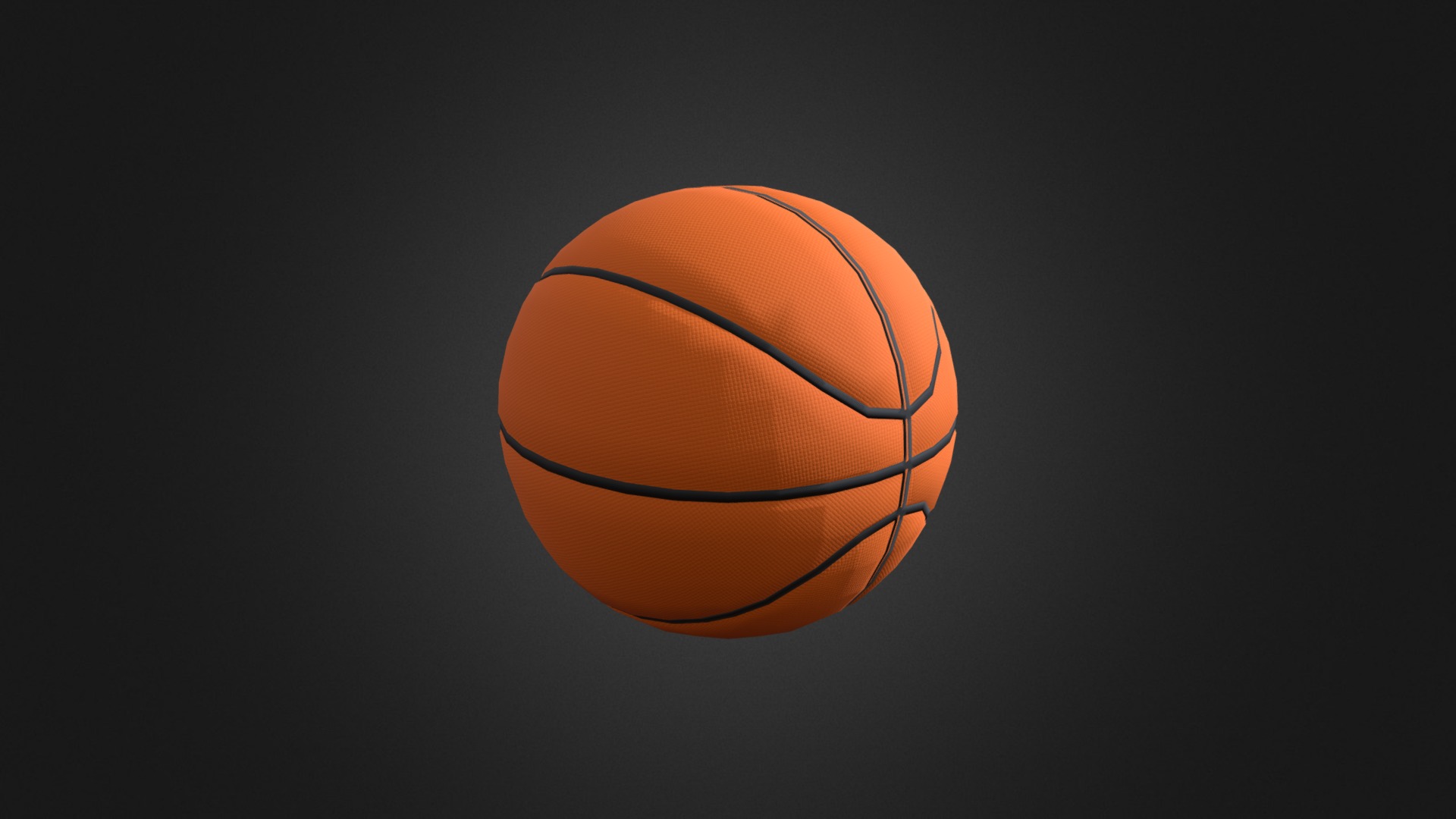 3D model Basketball - This is a 3D model of the Basketball. The 3D model is about logo.