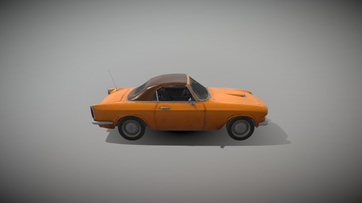 PUBG Coupe RB 3D Model