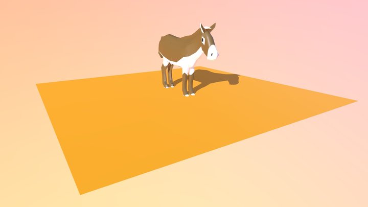 donkey 3D Model