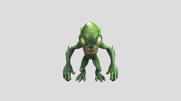 Goblin Grin 3D Model