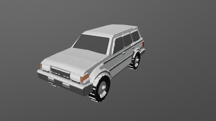 cruiser snow lowpoly