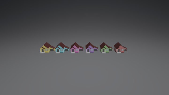 House Cartoon 3D Model