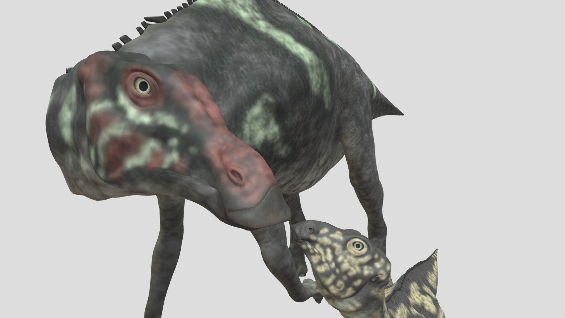 Maiasaura - Download Free 3D Model By Seth The Yutyrannus ...