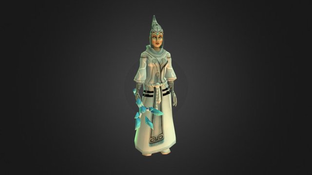 Vanguard Hero Pack: Ice Wizard 3D Model