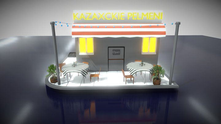 не такой сложный штука 3D Model
