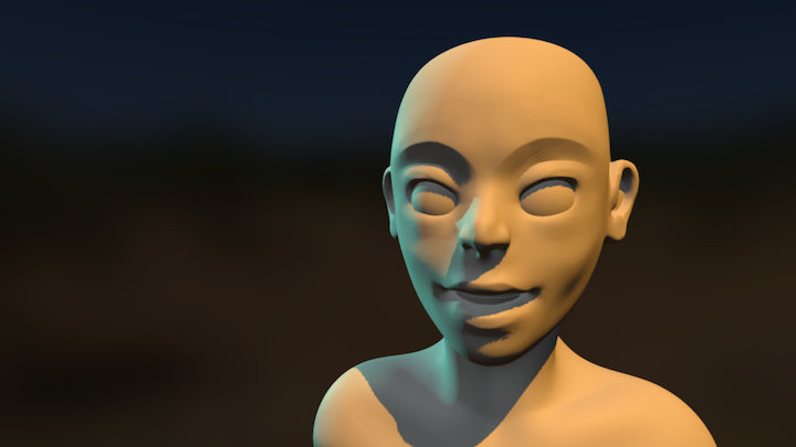 WIP Zclassroom Chara1 3D Model