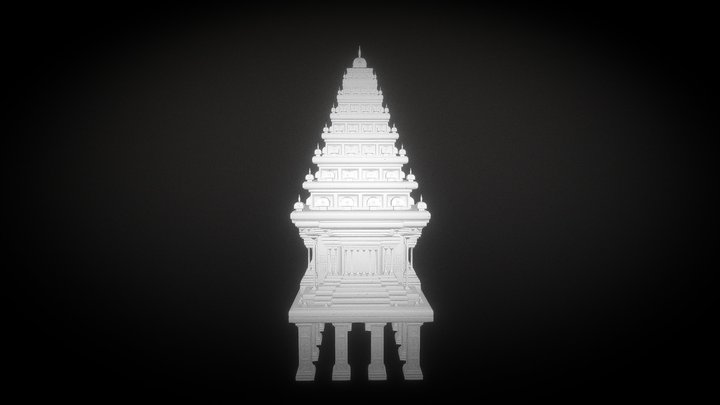 Temple 3D Model