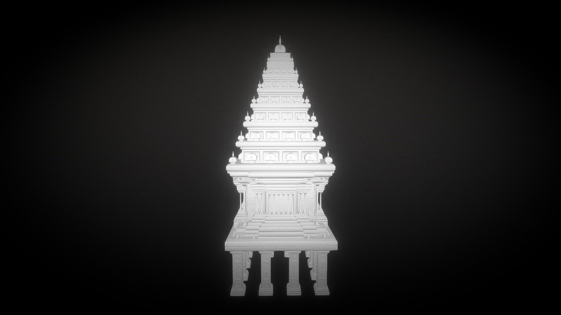 Temple - 3D model by wahidfebrianto [4b39d04] - Sketchfab