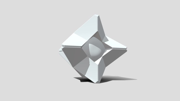 Ghost / Destiny 2 3D Model