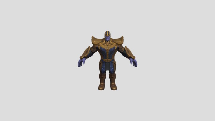 Thanos-from-marvel-end-time-arena 3D Model