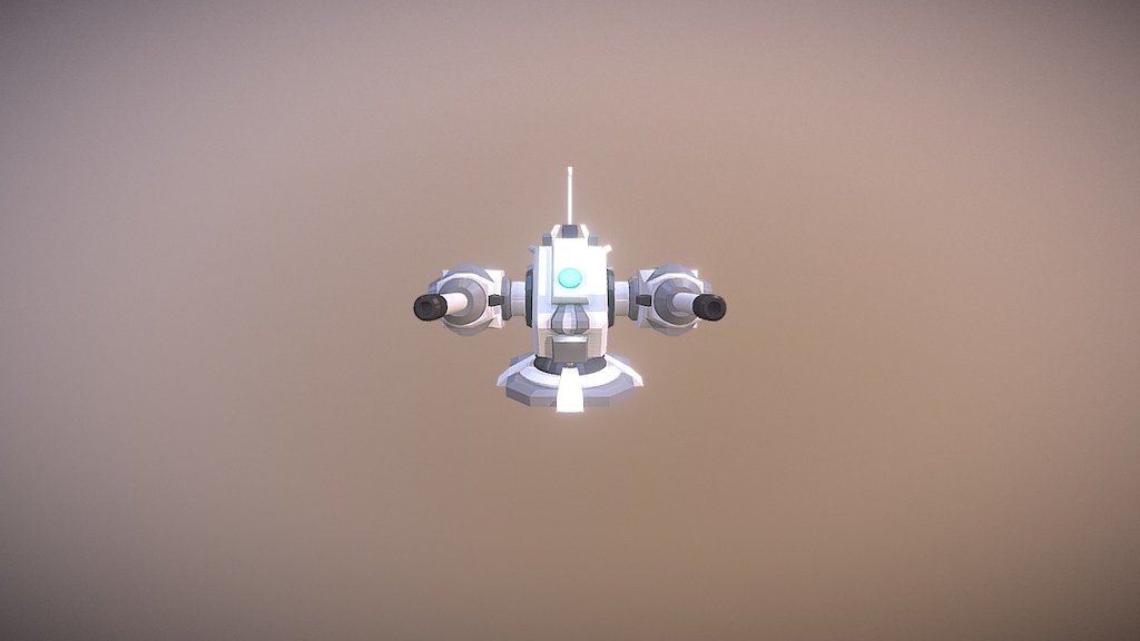 Test turreted weapon