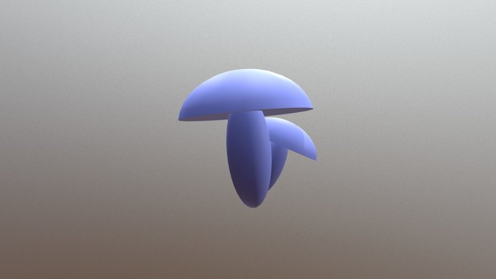 Mushrooms 3D Model