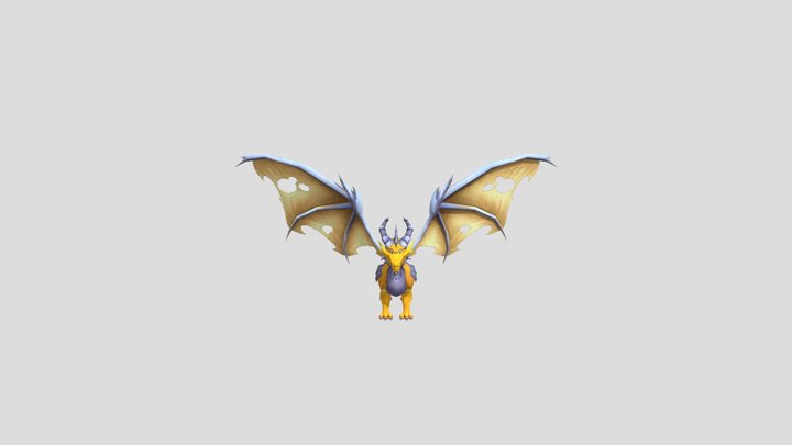 The Legend of Spyro A New Beginning - Volteer 3D Model