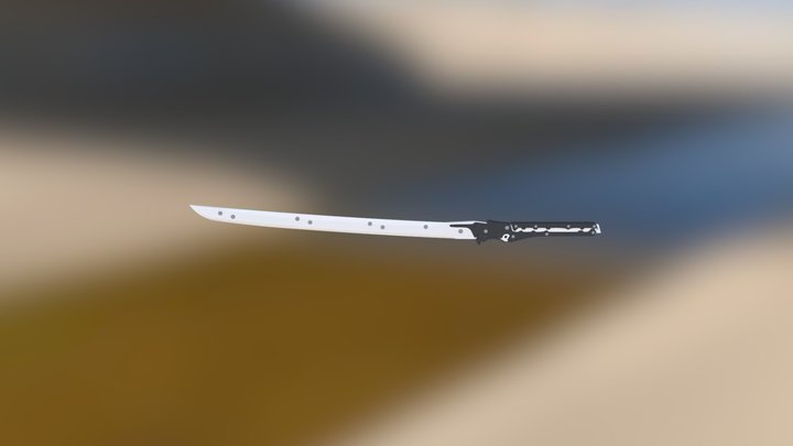 High-Frequency Blade 3D Model