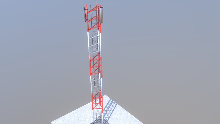 Radio tower 3D Model