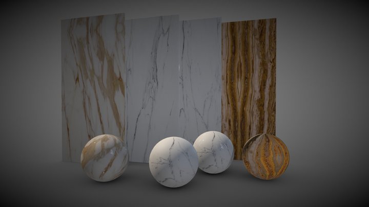 Marble Texture Design 3D Model