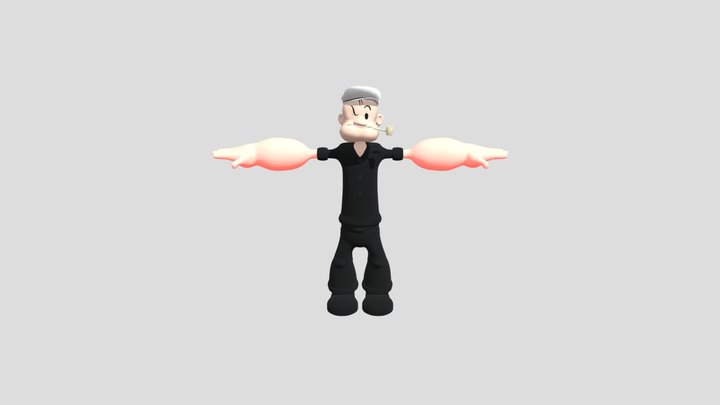 Popeye 3D Model