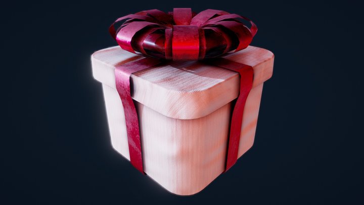 Gift Box 3D Model