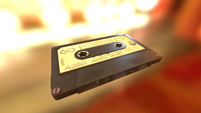 cassette 3D Model