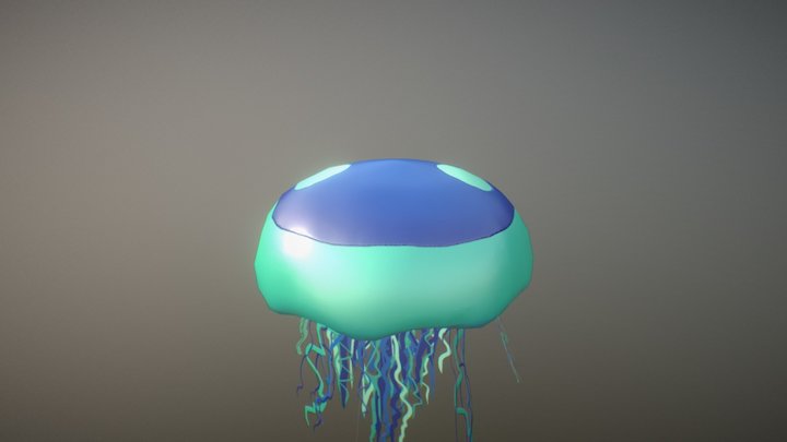 Jellyfish for Jelly Tower Quest 3D Model