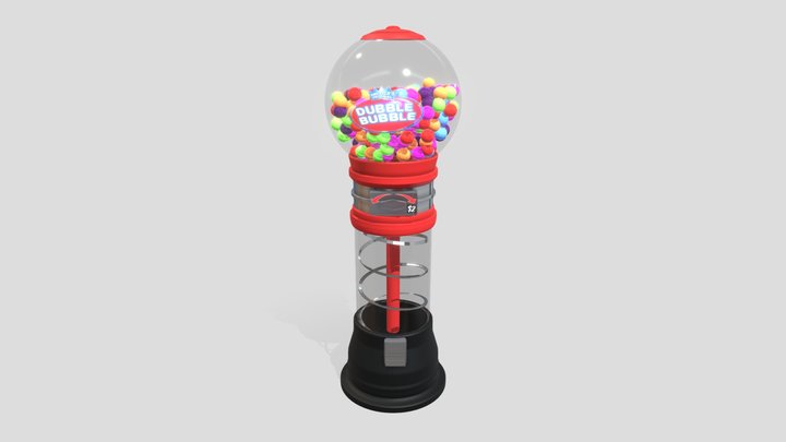 Candy Machine 3D Model
